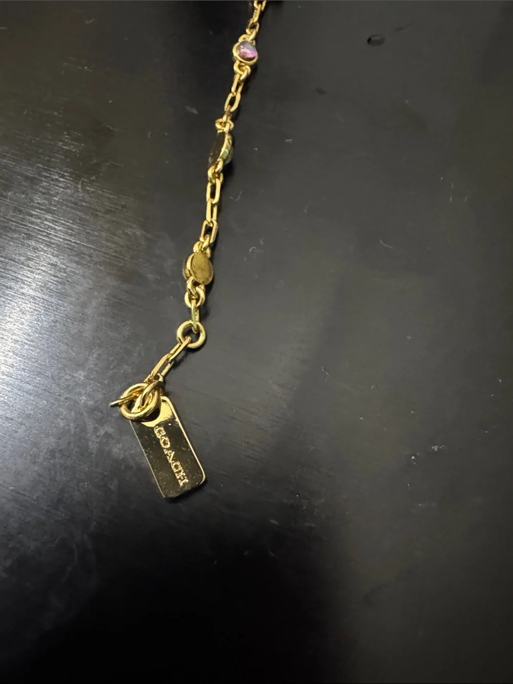 Coach elegant gold